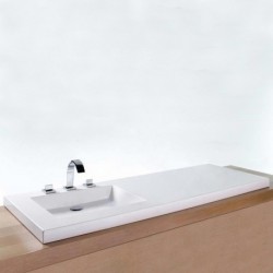 Cube Semi Recessed Lav VCS60L