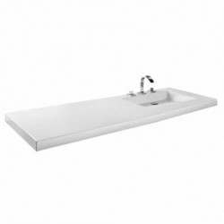 Cube Semi Recessed Lav VCS60R-0