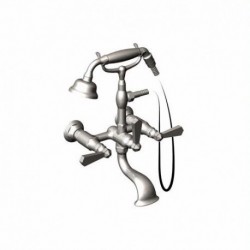 Hexis Wall Mount Tub Filler with Hand Held Shower 3WHXL