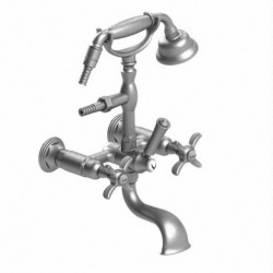 Raven Wall Mount Tub Filler with Hand Held Shower 3WRVC