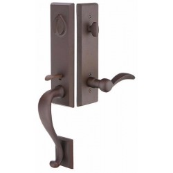 Rectangular Monolithic Tubular Handleset