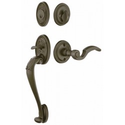 Tuscany Sectional Tubular Dummy Handleset