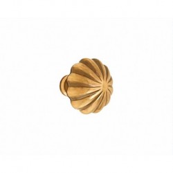 Melon Knob Classic Brass Privacy Knobset