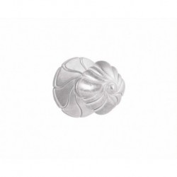 Art Nouveau Knob Lost Wax Cast Bronze Privacy Knobset