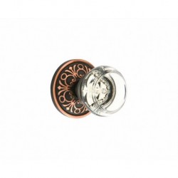 Georgetown Knob Crystal Privacy Knobset