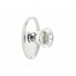 Astoria Clear Knob Crystal Privacy Knobset