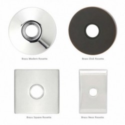 Triton Modern Brass Privacy Leverset