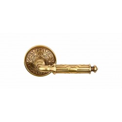 Ribbon & Reed Lever Classic Brass Privacy Leverset