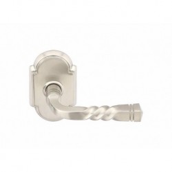 Santa Fe Lever Classic Brass Privacy Leverset