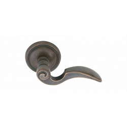Napoli Lever Lost Wax Cast Bronze Privacy Leverset