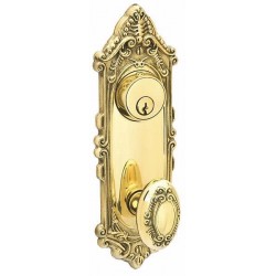 Victoria 3 5/8" Center Keyed Lockset