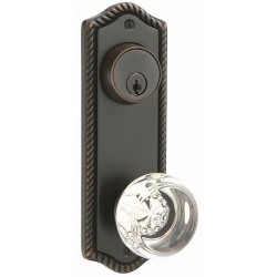 Rope 3 5/8" Center Keyed Lockset