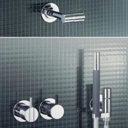 One Handle In-Wall High Flow Mixer 2441DT8-081