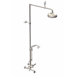 Hexis Wall Mount Tub and Shower with Hand Held Shower 2WHXL