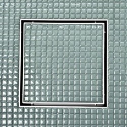 Infinity Drain 7 7/8" x 7 7/8" Tile Drain