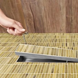 Infinity Drain 20" x 2 7/8" Tile Drain