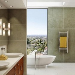 Metro Wall-Mounted Towel Warmer W348