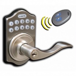 LockeyUSA E-Digital Electronic Lever Lock E985R