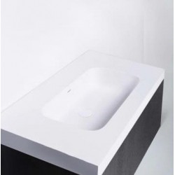 Blu Stone Integrated Countertop with 4" Apron SA1210