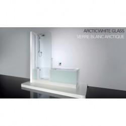 Acryline TwinLine Corner Bathtub and Showering unit TL63