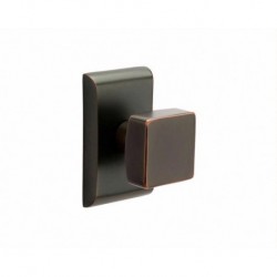 Square Modern Brass Dummy Knobset