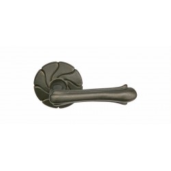 Art Nouveau Lever Lost Wax Cast Bronze Passage Leverset