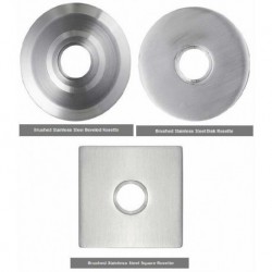 Poseidon Stainless Steel Passage Leverset