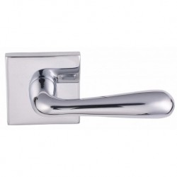 Basel Modern Brass Dummy Leverset
