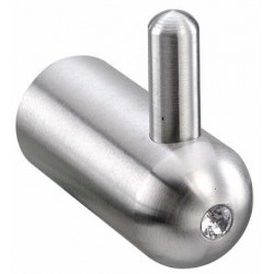 Crystal Steel Robe/Towel Hook CSM100