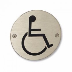 Cool Line Stainless Steel Handicapped Sign 870303