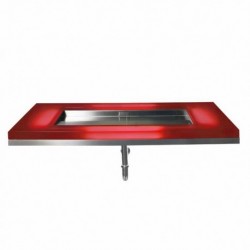 Ebb Concept Illuminated Wall-Mounted Sink 9112-WM
