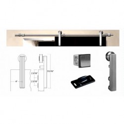 Amba Shield Guide Rail Hardware For Wood Doors USU91