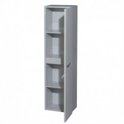 Wall-Mounted Bathroom Storage Cabinet in Gray (Two-Door)