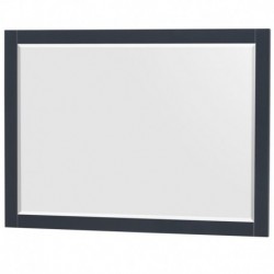 48 inch Single Bathroom Vanity in Clay, Acrylic Resin Countertop, Integrated Sink, and 46 inch Mirror
