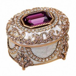 Victoria Amethyst Crystal Box 8118/7