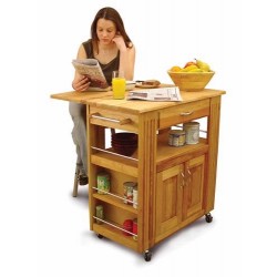 Heart of the Kitchen Island w/ Drop Leaf 15445