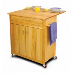 Mid-Size Two Door Cart w/ Drop Leaf 51533 (Old modelN1533)