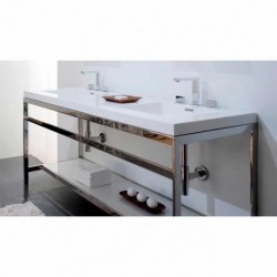 Stainless Steel Console Table 60" C60