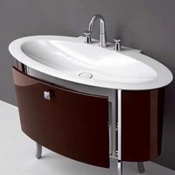 Diva 47 1/4" Oval Vanity