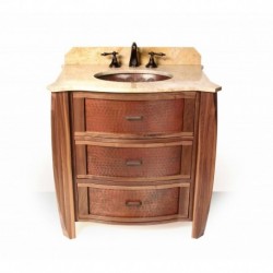 Bombay Copper Front Vanity Ensemble - MDV1000-WN