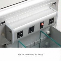 Robern 60" Wall Mount Deep Vanity VD60BC