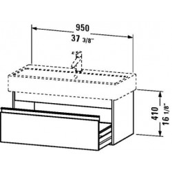 Ketho Wall Mounted Vanity Unit 45 1/4" KT 6689/045412