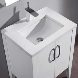 Madeli Caserta 24" Vanity For Quartzstone Top and Ceramic Sink  (Caserta-24)
