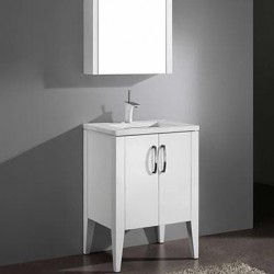 Madeli Caserta 24" Vanity For Quartzstone Top and Ceramic Sink  (Caserta-24)
