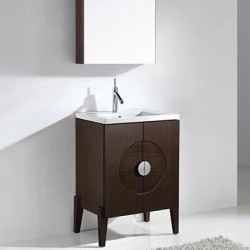 Madeli Genova 24"  Vanity For Quartzstone Top and Ceramic Sink  (Genova-24)