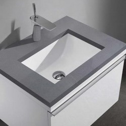 Madeli Venasca 24" Wall Hung Vanity For Quartzstone Top and Ceramic Sink  (Venasca-24)