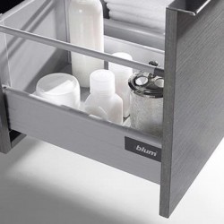 Madeli Venasca 24" Wall Hung Vanity For Quartzstone Top and Ceramic Sink  (Venasca-24)