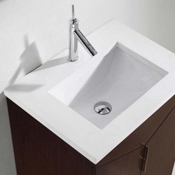 Madeli Savona 24" Vanity For Quartzstone Top with Ceramic Sink  (Savona-24)