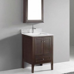Madeli Torino 24" Vanity For Quartzstone Top  (Torino-24)