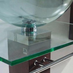 Madeli Rimini 24" Vanity Set With Glass Top and Vessel Sink (Rimini-24)